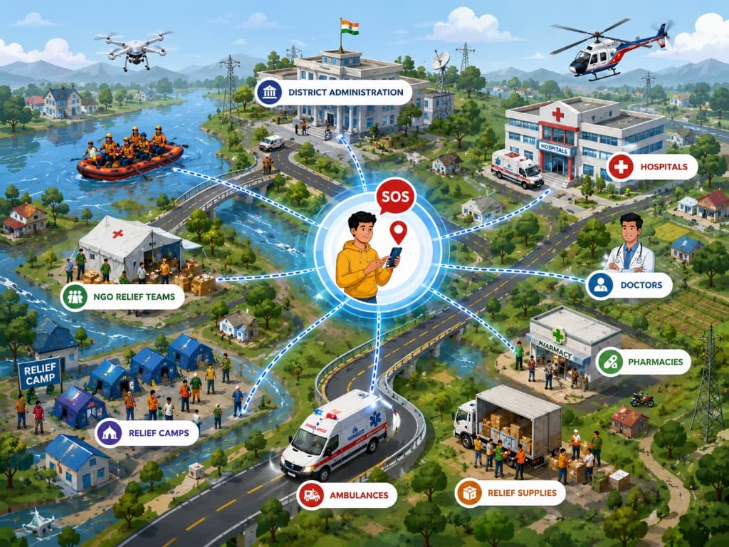 ArogyaRelief Disaster Healthcare Coordination Ecosystem